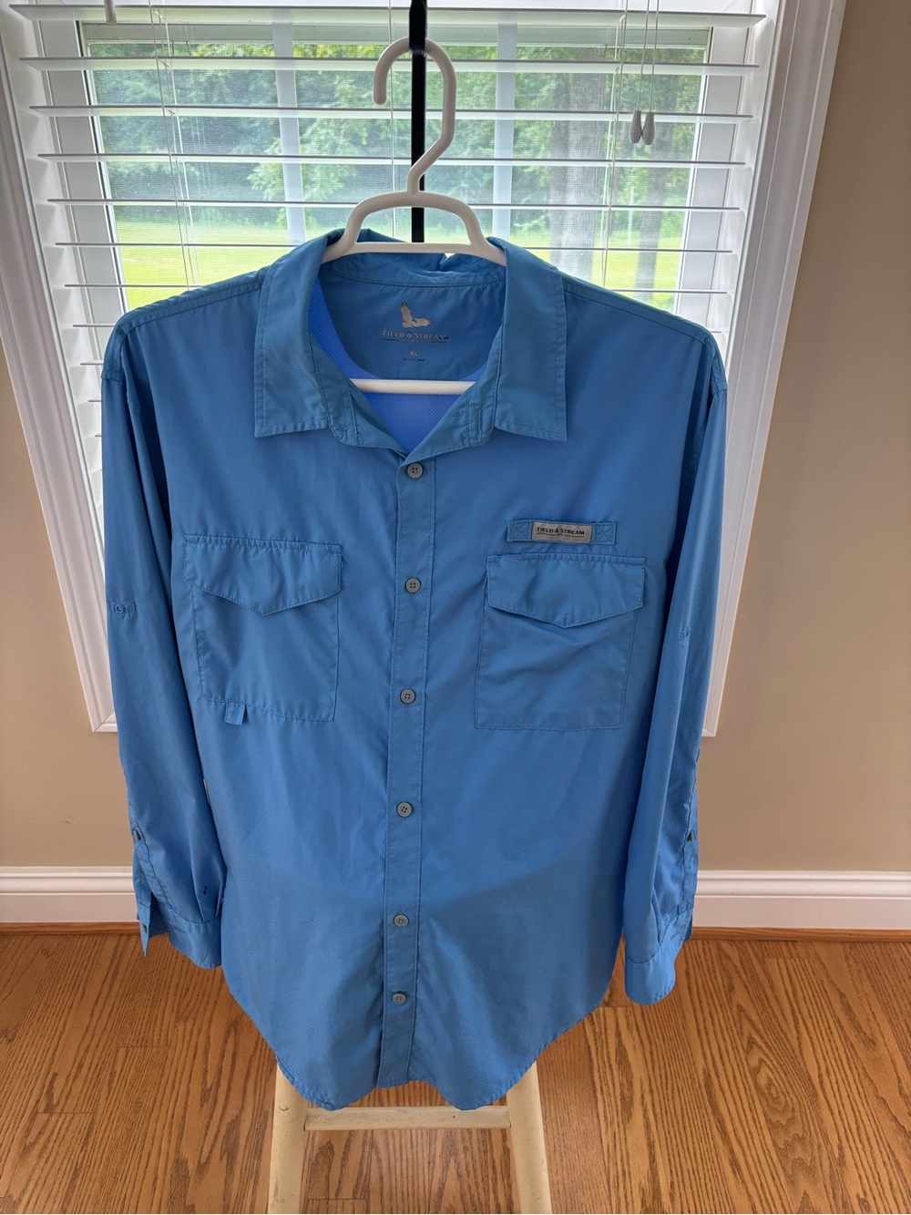 Field & Stream Blue Fishing/Outdoor Shirt